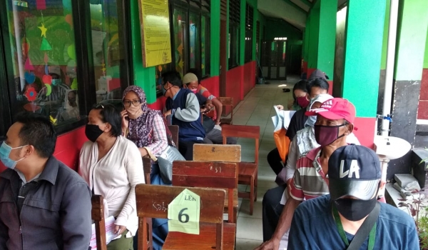16 Ribu Keluarga Penerima Manfaat (KPM) Kecamatan Curug, Wajib Mengikuti Protokol Kesehatan COVID 19